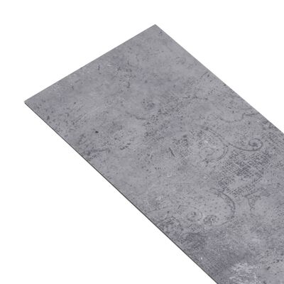 vidaXL Podne obloge od PVC-a 5,02 m² 2 mm samoljepljive cementnosive