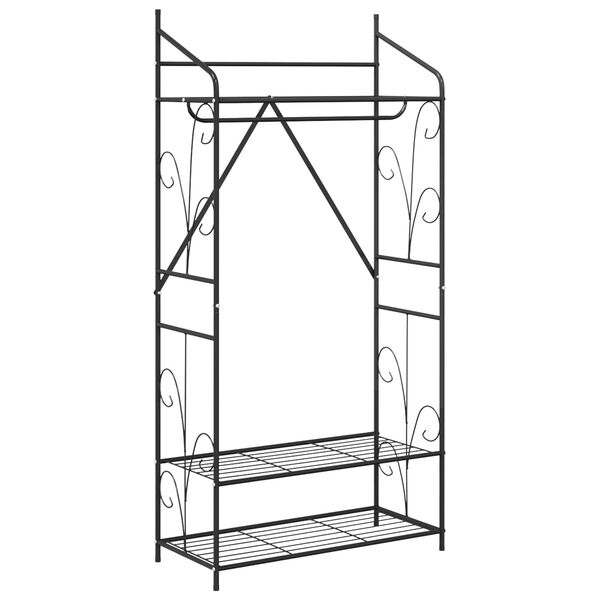 vidaXL Otvoreni ormar Jednobojno 78 x 36 x 158 cm