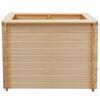 vidaXL Vrtna posuda za sadnju 100 x 100 x 80 cm od borovine 19 mm