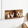 vidaXL Zidni ormarić boja starog drva 70x16,5x30 cm konstruirano drvo