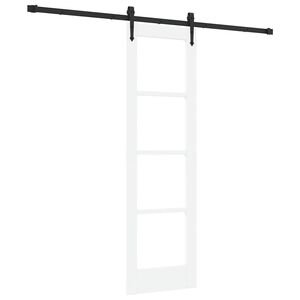 vidaXL Klizna vrata ORKDAL Bijelo 61 x 198,5 cm