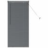 vidaXL Venecijanski zastore Tamno siva 130 x 65 cm Aluminij