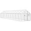 vidaXL Kavez za ptice srebrni 1,79x10x1,85 m aluminijski