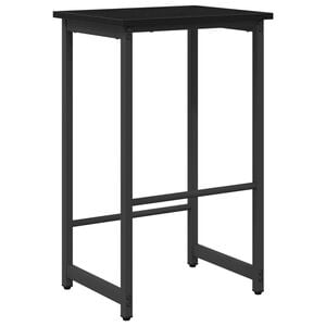 vidaXL Barska stolica Crni hrast 40 x 32 x 74 cm Konstruirano drvo
