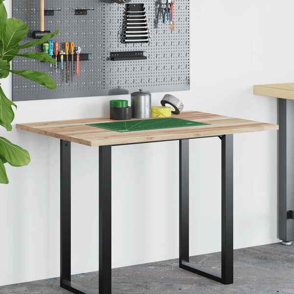 vidaXL Ploča za radni stol neobrađena 100x70x2 cm od bagremovog drva