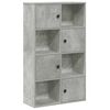 vidaXL Regal za knjige boja betona 60x24x101,5 cm konstruirano drvo
