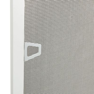 vidaXL Prozorski zaslon protiv insekata bijeli 100 x 120 cm