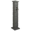 vidaXL Ba&scaron;tenski tanker Antracit 26 x 26 x 101 cm PE