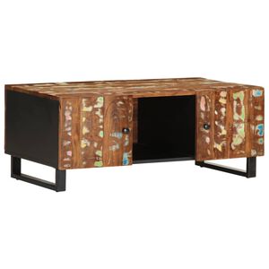 vidaXL Stolić za kavu 100x54x40 cm od obnovljenog i konstruiranog drva