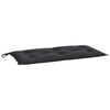vidaXL Jastuk za vrtnu klupu crni 100 x 50 x 7 cm od tkanine Oxford