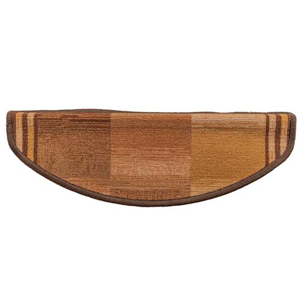 vidaXL Otirači za stepenice samoljepljivi 10 kom 65x21x4 cm smeđi