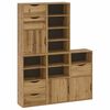 vidaXL Bočni ormarići 5 kom ODDA 40x24x79 cm puno drvo bor