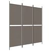vidaXL Sobna pregrada s 3 panela antracit 150 x 220 cm od tkanine