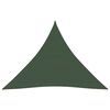 vidaXL Jedro za za&scaron;titu od sunca 160 g/m&sup2; tamnozeleno 5 x 5 x 5 m HDPE
