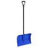 vidaXL Lopata za snijeg plava 147 cm metalna