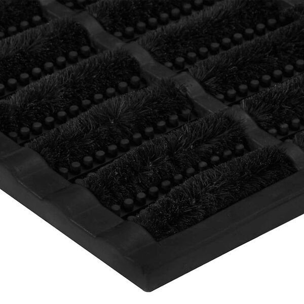 vidaXL Otirač pravokutni 45 x 75 cm od gume i kokosovih vlakana