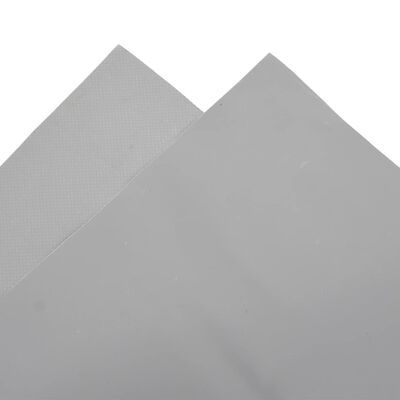 vidaXL Cerada siva 1 x 2,5 m 650 g/m²