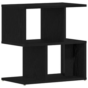 vidaXL Noćni ormar Crni hrast 50 x 30 x 51,5 cm Konstruirano drvo
