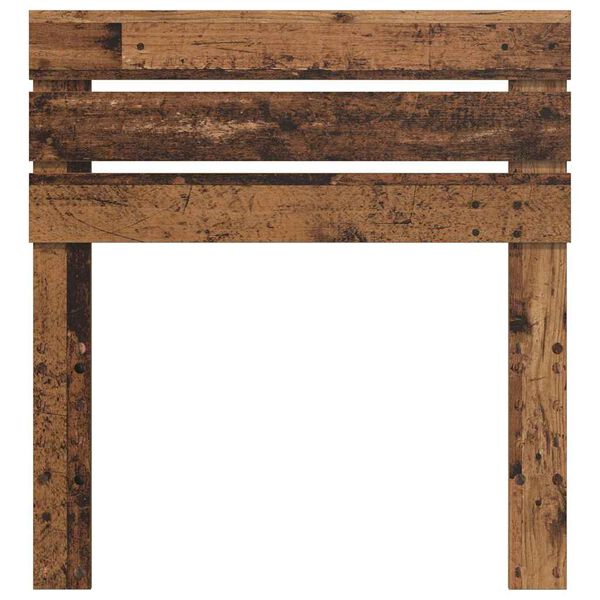 vidaXL Uzglavlje s uzglavljem Staro drvo 75 cm Konstruirano drvo