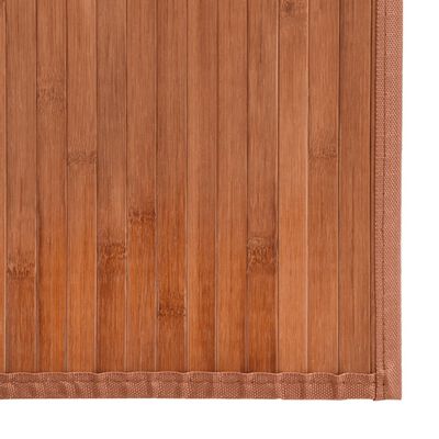 vidaXL Tepih pravokutni smeđi 70 x 1000 cm od bambusa