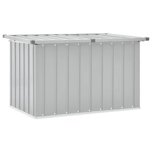 vidaXL Vrtna kutija za pohranu siva 109 x 67 x 65 cm