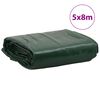 vidaXL Cerada zelena 5 x 8 m 650 g/m²