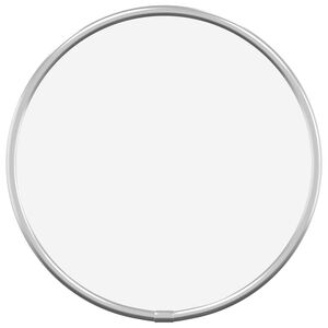 vidaXL Zidno ogledalo srebrno &Oslash; 20 cm okruglo