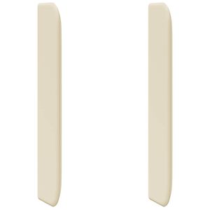 vidaXL U&scaron;i uzglavlja Krema 80 x 16 x 4 cm PVC