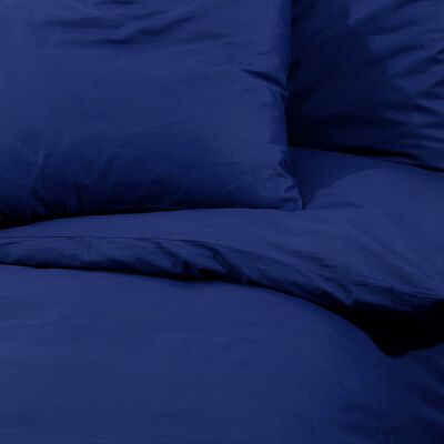 vidaXL Set posteljine za poplun modri 200 x 200 cm lagana mikrovlakna