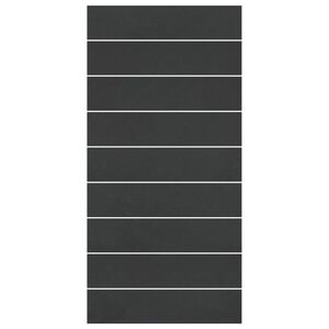 vidaXL Podni sheet za bazen Crna 999 x 500 x 0,1 cm Neslojno platno