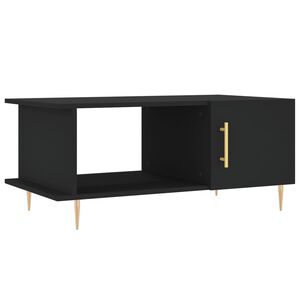 vidaXL Stolić za kavu crni 90x50x40 cm od konstruiranog drva
