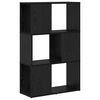 vidaXL Set TV komoda 60 x 24 x 94,5 cm Crna Konstruirano drvo
