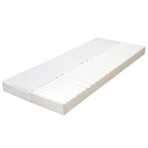 vidaXL Madrac sa 7 zona 80 x 200 cm od PU pjene 10 cm H2 H3