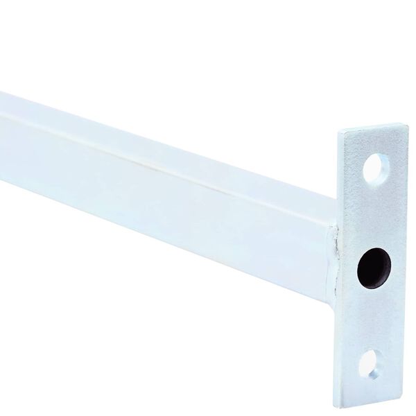 vidaXL Podesiva sigurnosna &scaron;ipka za prozore 6 pcs Srebrno Čelik