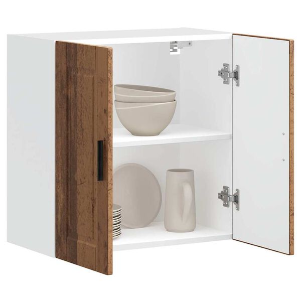 vidaXL Kuhinjski zidni ormarić Porto boja drva konstruirano drvo