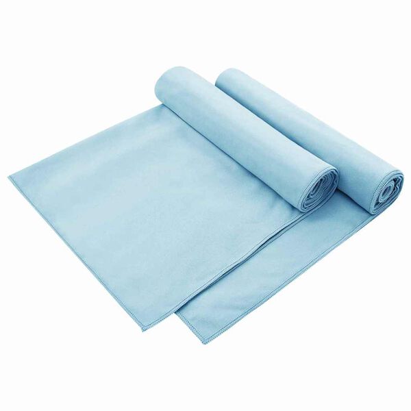 vidaXL Vanjski ručnici za stolice 2 pcs Zelena 130 x 60 cm