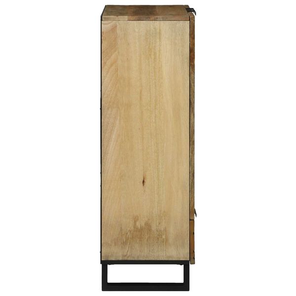 vidaXL Highboard s ladicama Smeđa 60 x 33 x 100 cm masivno drvo manga