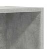 vidaXL Zidni TV ormarić boja betona 37x37x107 cm od konstruiranog drva