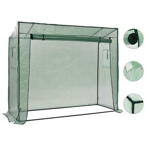 vidaXL Staklenik 200 x 80 x 173 cm