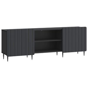 vidaXL TV ormar Crna 150 x 31 x 52 cm Konstruirano drvo