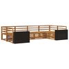 vidaXL Set vanjskih sofa 6 pcs Prirodna