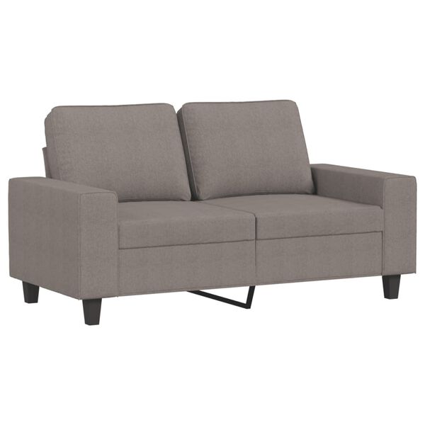 vidaXL 2-dijelni set sofa smeđesivi od tkanine