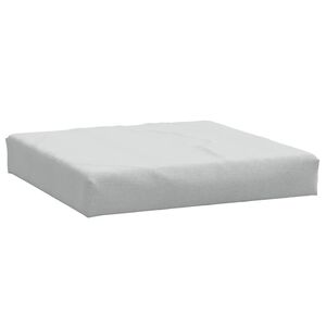 vidaXL Jastuk za palete pro&scaron;arani svjetlosivi 60x60x9,5 cm od tkanine