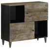 vidaXL Komoda 80x33x75 cm Puno drvo Mango