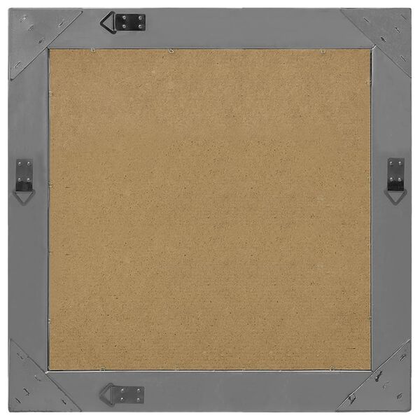 vidaXL Zidno ogledalo u baroknom stilu 60 x 60 cm crno