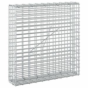 vidaXL Gabion s žicom debljine 3,5 mm i mrežom 5x2,5 cm 50x10x50 cm