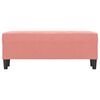 vidaXL Klupa ružičasti 100 x 35 x 41 cm baršunasta