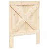 vidaXL Uzglavlje 80 x 104 cm od masivne borovine