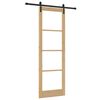 vidaXL Klizna vrata ORKDAL Prirodna 78 x 232 cm