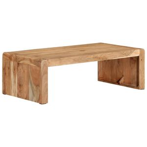 vidaXL Stolić za kavu 110 x 55 x 35 cm od masivnog drva bagrema
